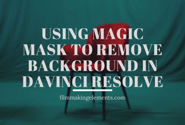 Using Magic Mask To Remove Background In Davinci Resolve