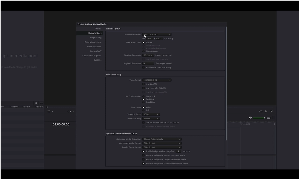 How to Set Custom Aspect Ratio In  DaVinci Resolve 17 