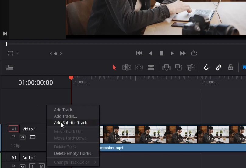 How to Add Subtitles in DaVinci Resolve 17?