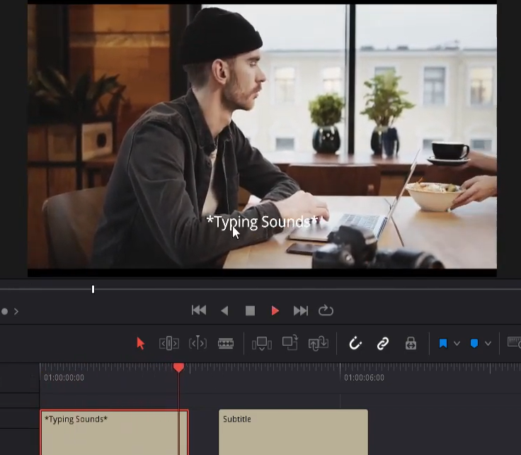 Subtitles in Davinci resolve 17