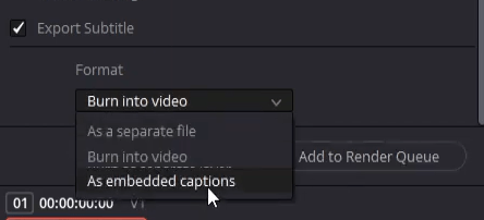 How to Export Subtitles from DaVinci Resolve 17