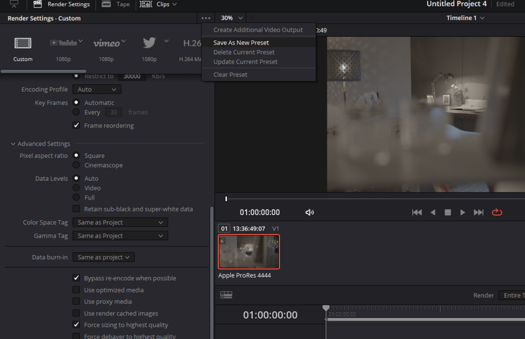 is 60fps in davinci resolve free