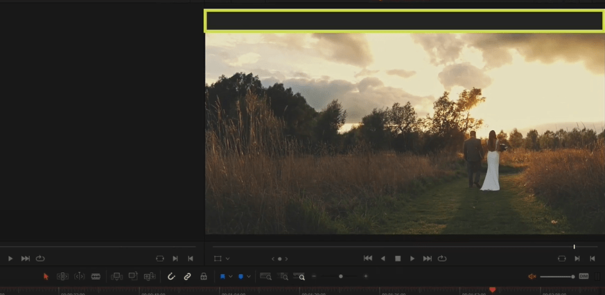 black bars in DaVinci Resolve