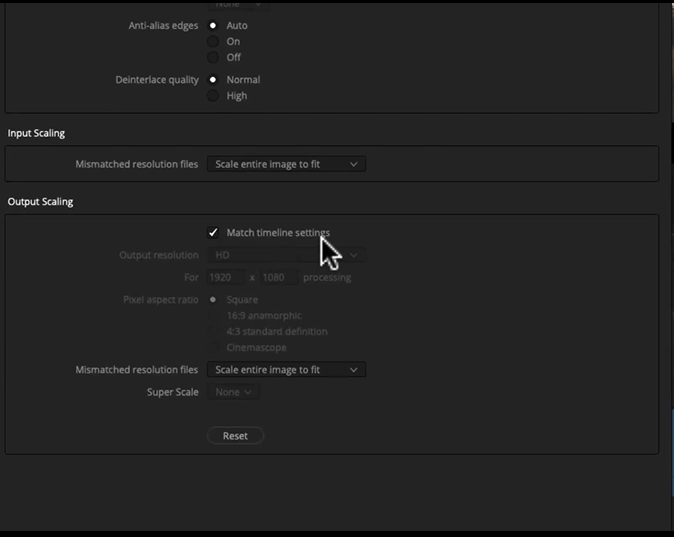 How to Remove Black Bar in DaVinci Resolve 17