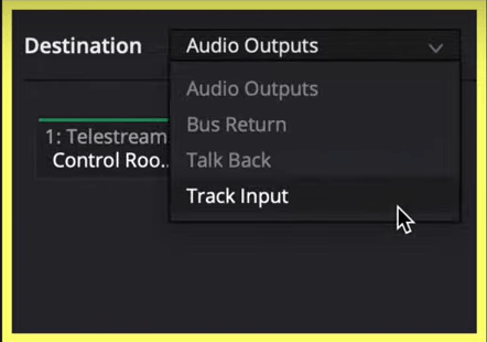 Patch Microphone Input in DaVinci Resolve 17