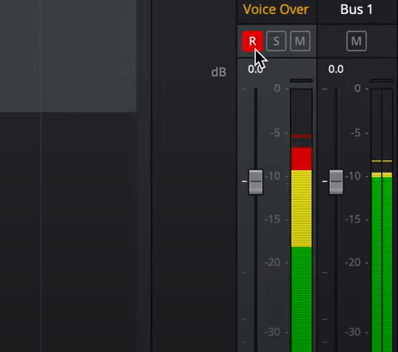 Step 4: Record Voice-Over in DaVinci Resolve 17