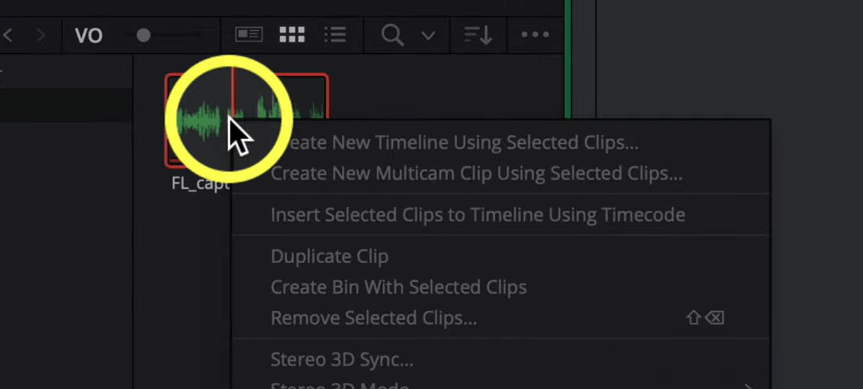 Step 4: Record Voice-Over in DaVinci Resolve 17