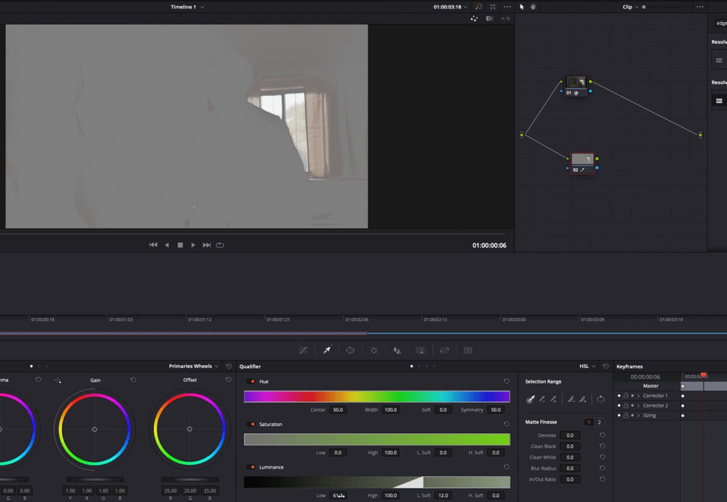 davinci resolve halation free