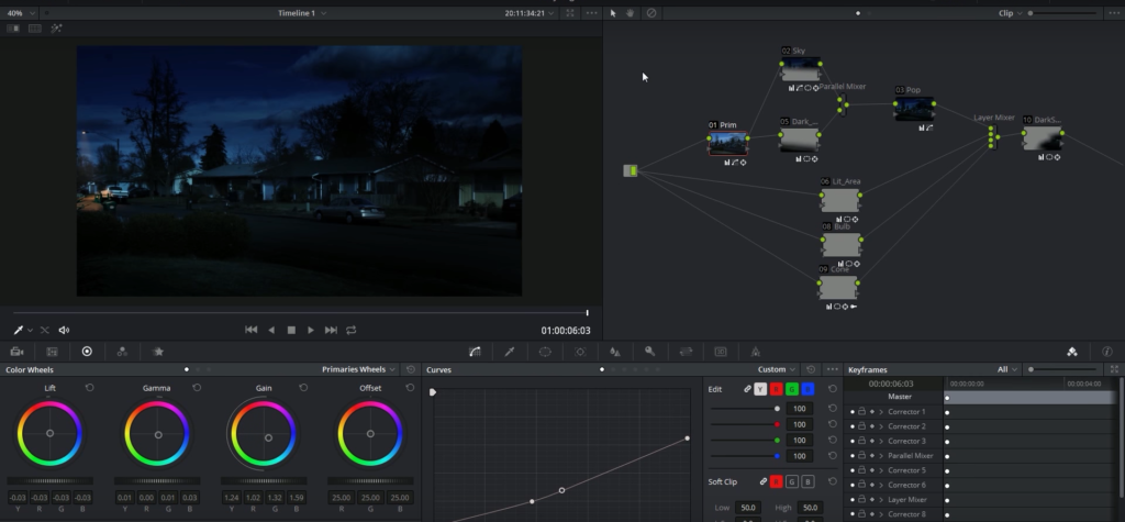 Day For Night Color Grading In Davinci Resolve