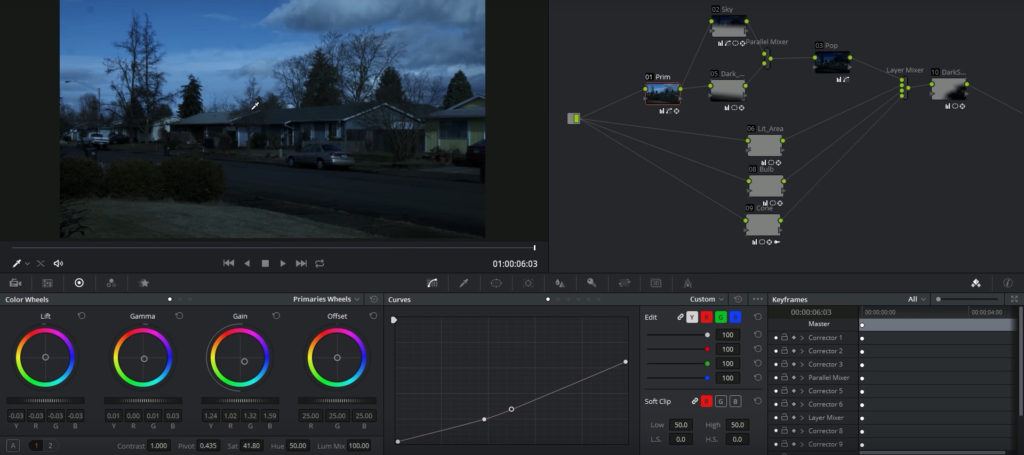 Day For Night Color Grading In Davinci Resolve