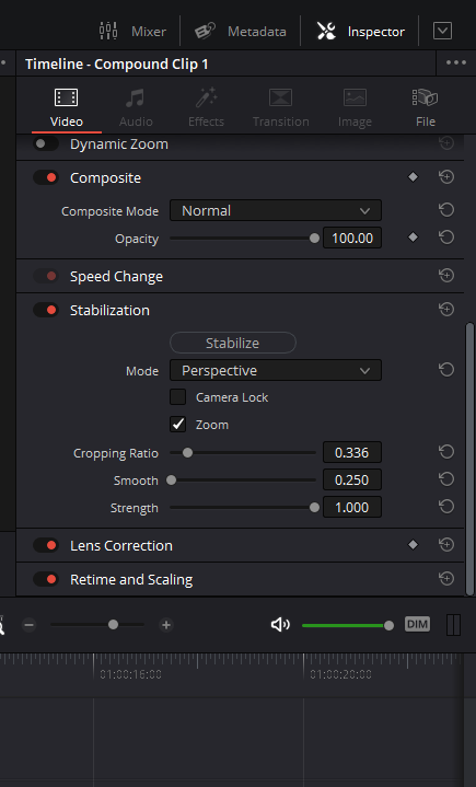 Easy Video Stabilization in DaVinci Resolve Technique!