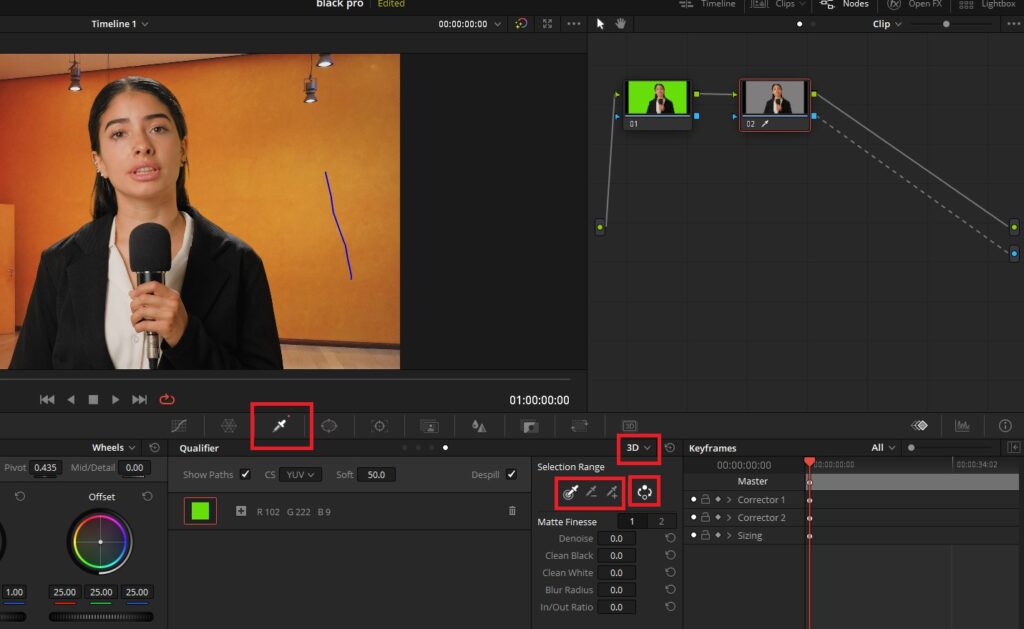 How To Remove Green Screen In DaVinci Resolve (3 Methods)