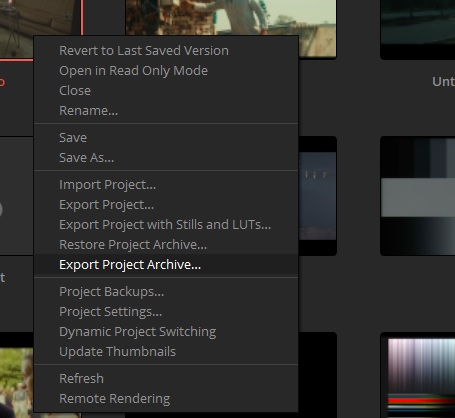 Davinci Resolve Archive (.dra) Import/Export: Detailed Guide