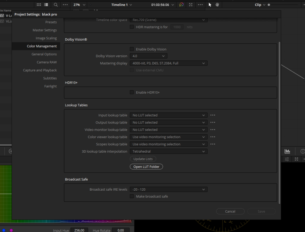 Color Grade Panasonic V-Log In Davinci Resolve (4 Ways)