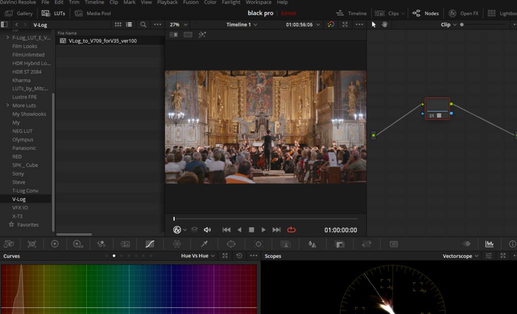 Color Grade Panasonic V-Log In Davinci Resolve (4 Ways)