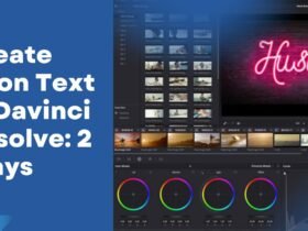 Create Neon Text In Davinci Resolve: 2 Ways