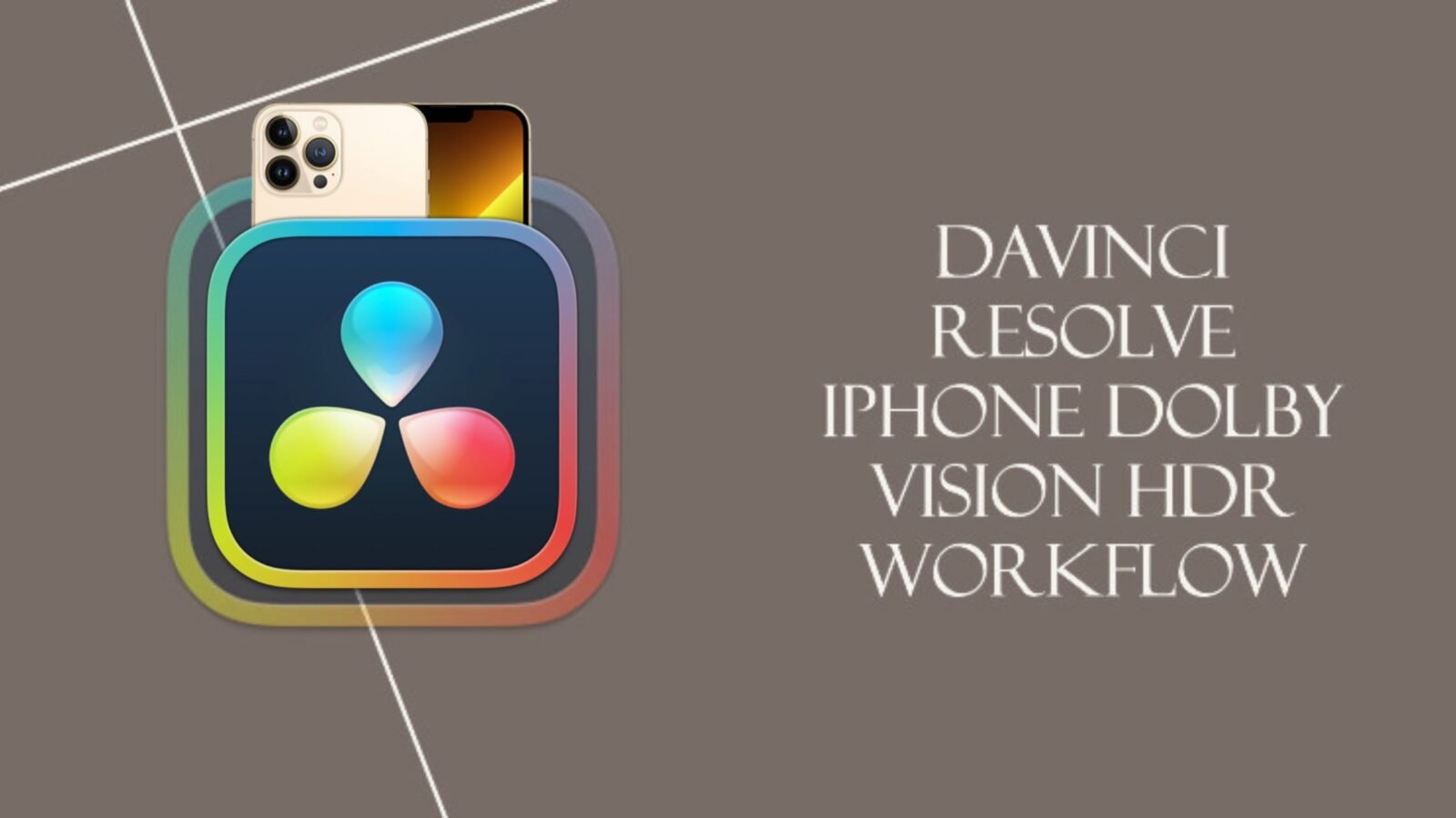 Davinci Resolve iPhone Dolby Vision HDR Workflow (Easy Method)