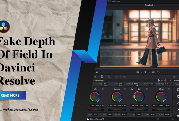 2 Methods To Fake Depth Of Field In Davinci Resolve (Bokeh Effect)