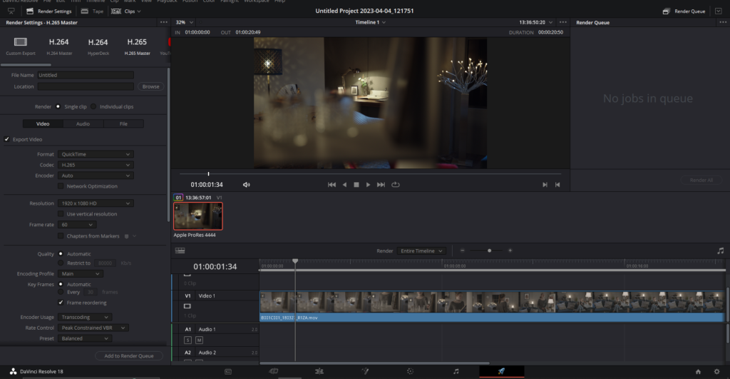 How To Export H.265 Videos From DaVinci Resolve: Explained