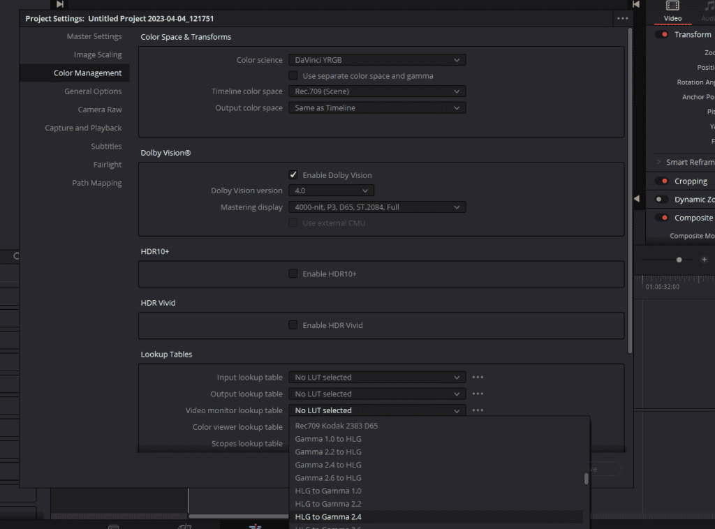 Davinci Resolve iPhone Dolby Vision HDR Workflow (Easy Method)