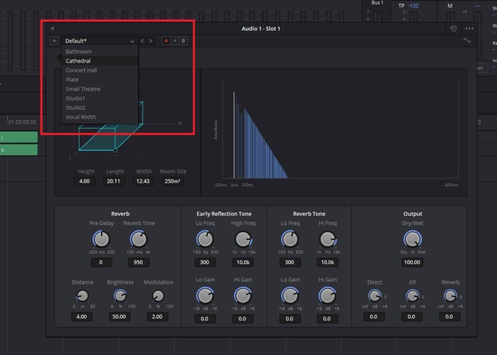 Reverb In Davinci Resolve: Learn In 1 Minute