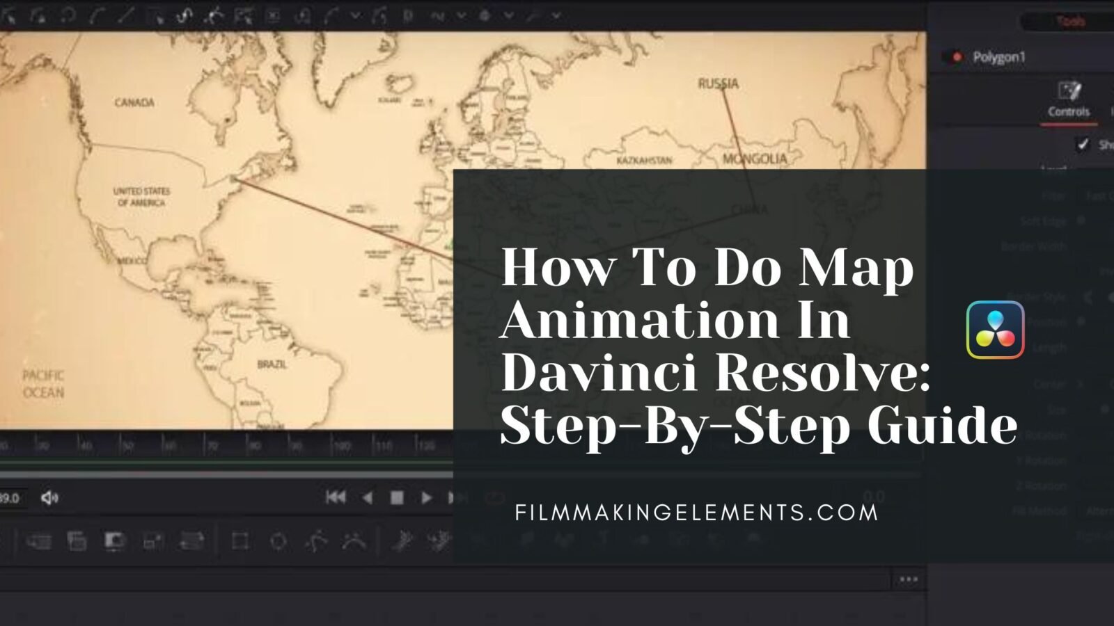 How To Do Map Animation In Davinci Resolve: Step-By-Step Guide