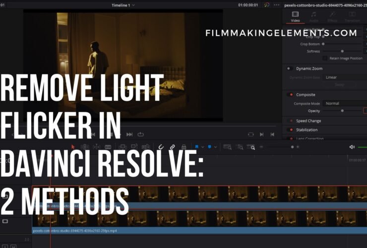 Remove Light Flicker In Davinci Resolve: 2 Methods