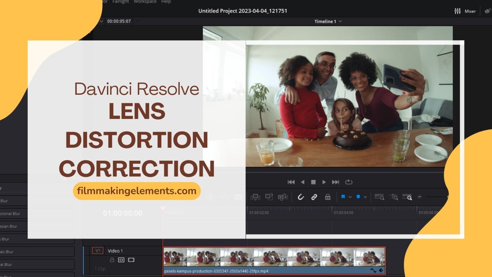 How To Do Lens Distortion Correction In Davinci Resolve (3 Ways)