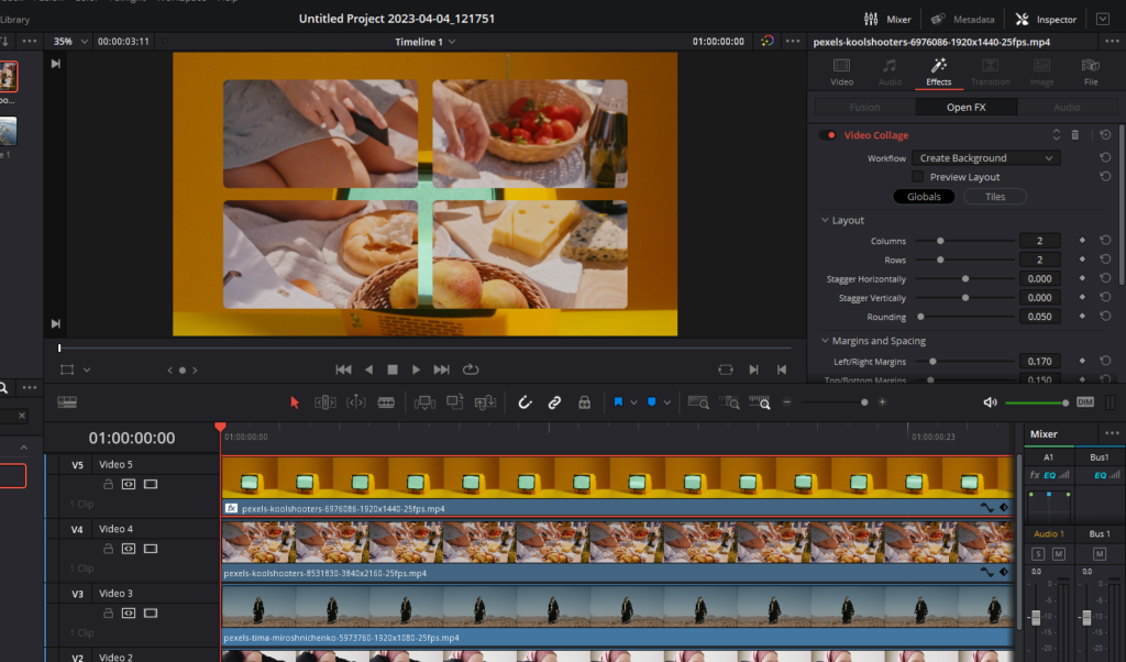 How To Make Collage In Davinci Resolve (3 Methods)