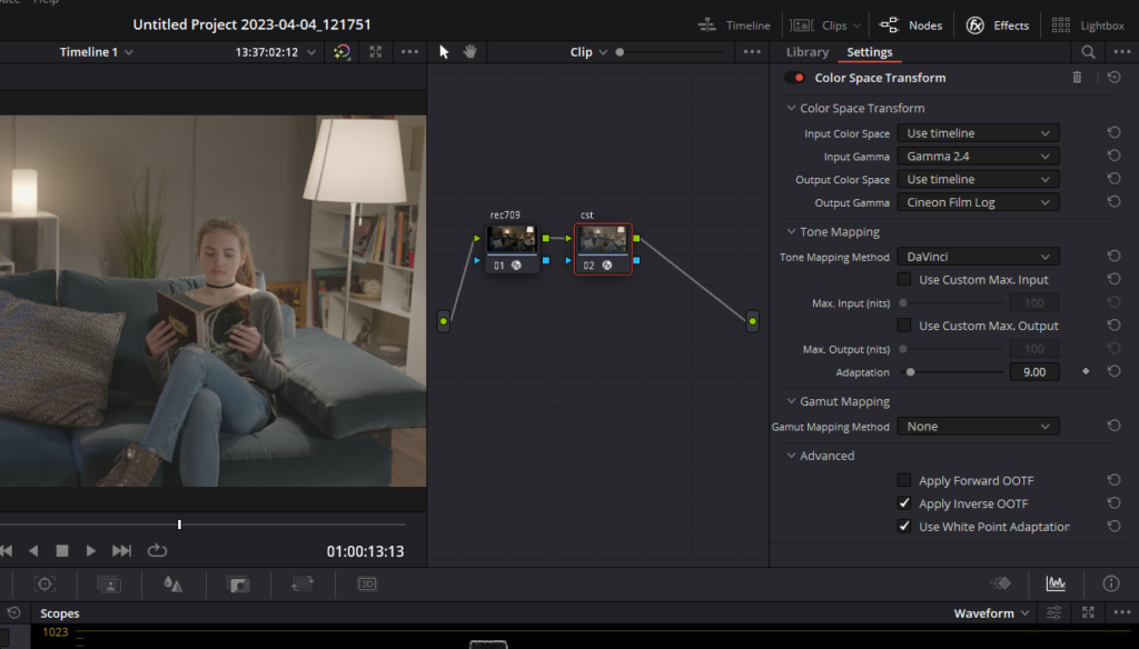 Kodak 2383 LUT DaVinci Resolve: How To Use It (2 Methods)