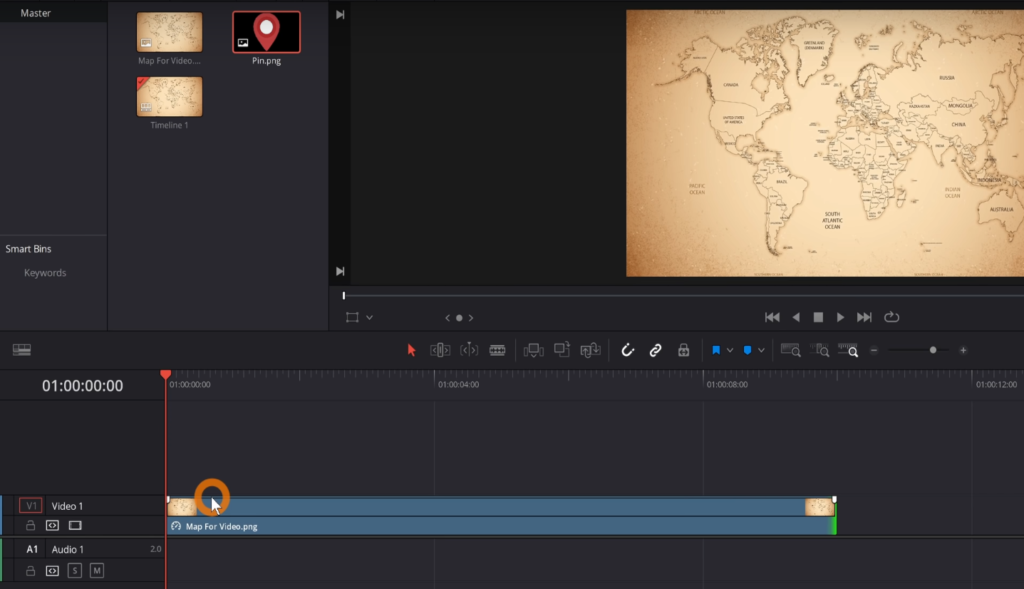 How To Do Map Animation In Davinci Resolve: Step-By-Step Guide