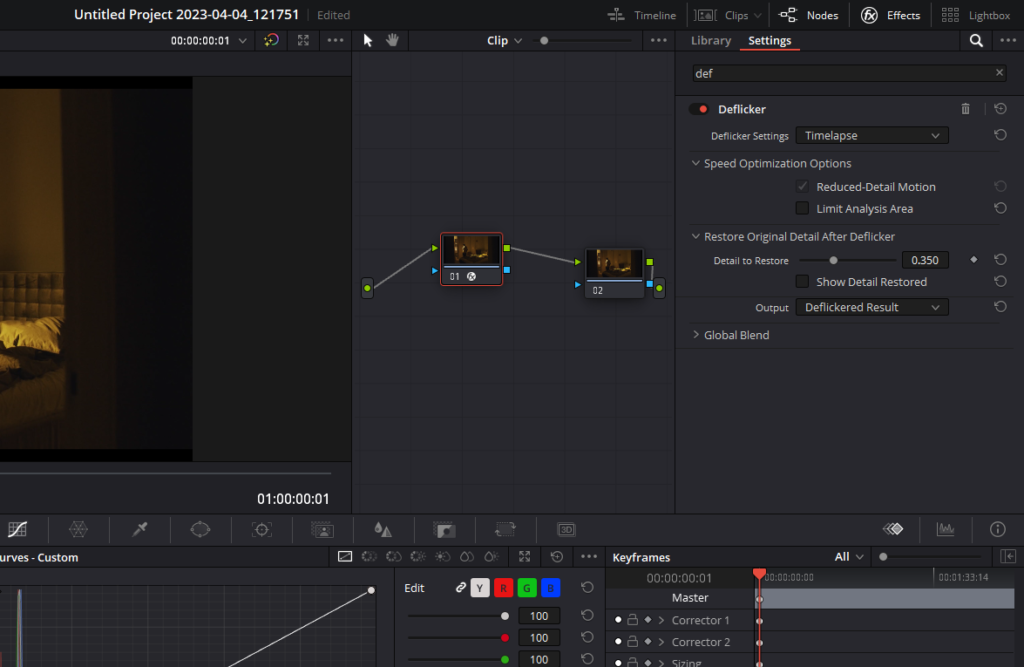 Remove Light Flicker In Davinci Resolve: 2 Methods