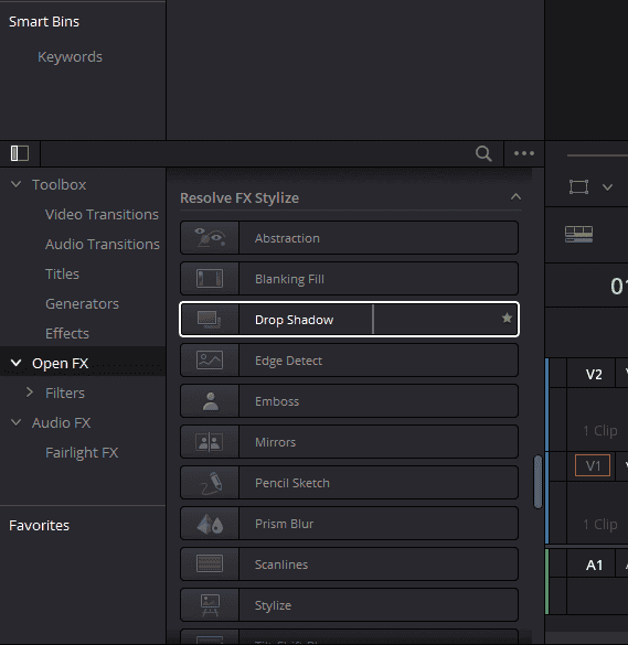 Add Drop Shadow Effect in DaVinci Resolve (PNG & Text)