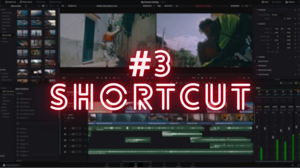 10 Must Know Davinci Resolve Shortcuts- Cheat Sheet