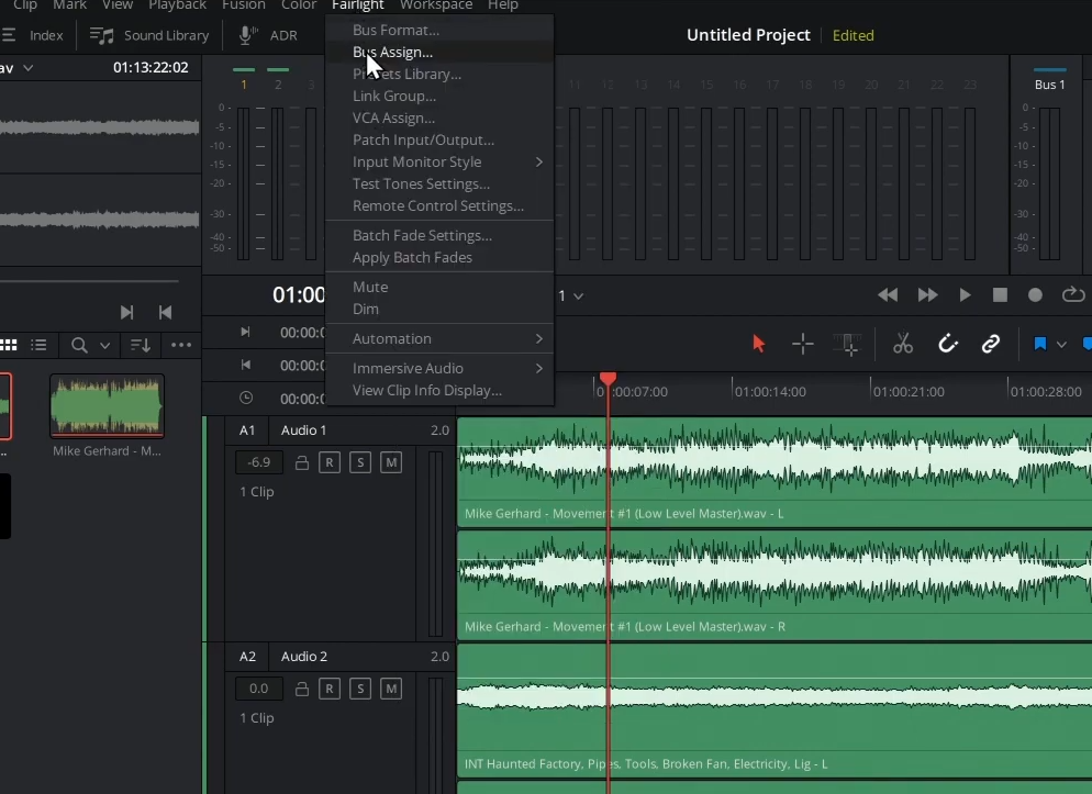 Dolby Atmos Audio Mix in Davinci Resolve Fairlight: Explained